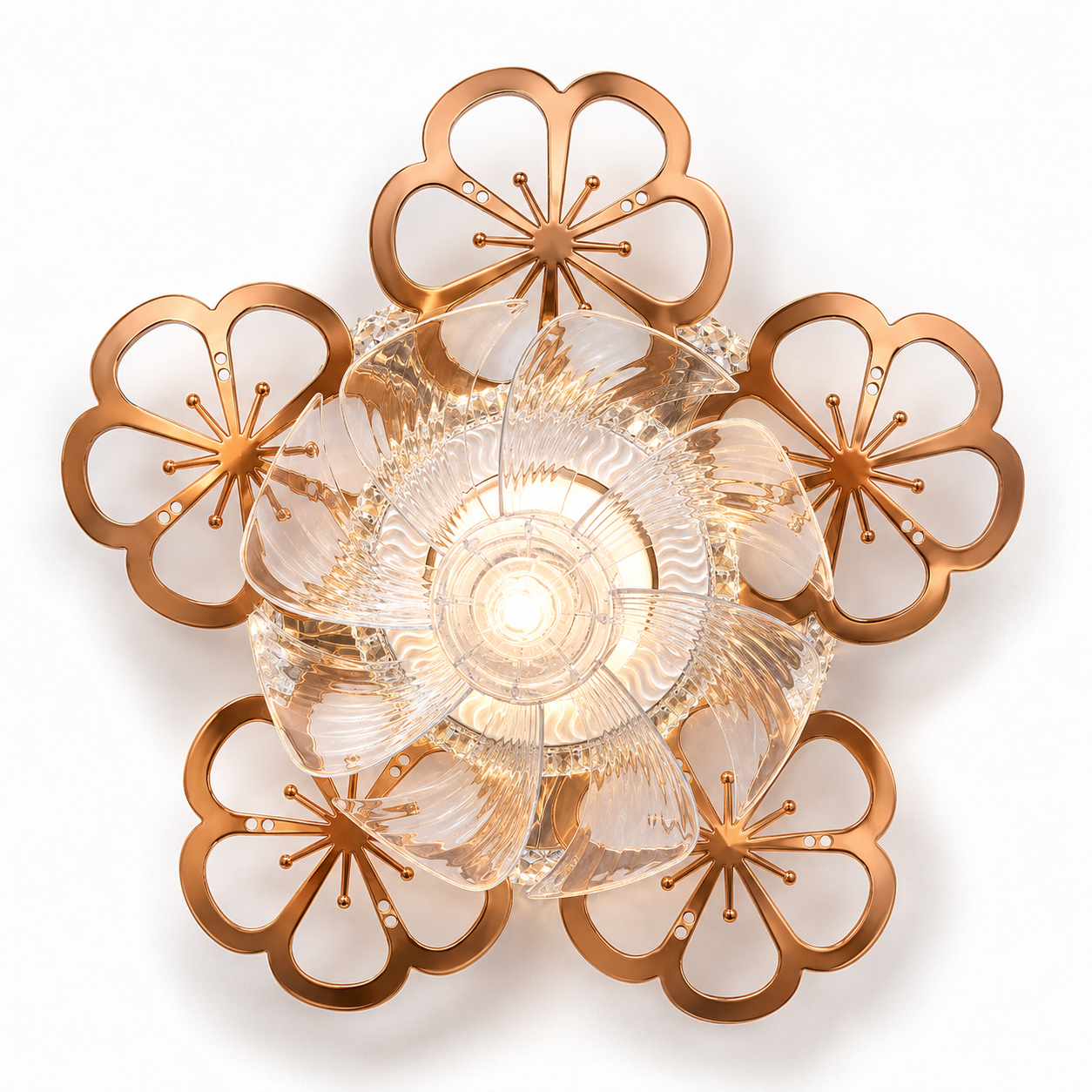 FL-104 decorative led fan light wholesale supply from Guzhen China